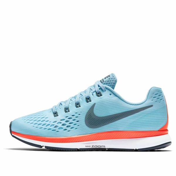 Nike ナイキ レディース スニーカー 【(WMNS) Nike Air Zoom Pegasus 34 'Ice Blue Crimson' 880560-404】 サイズ US_5(22.0cm)｜asty
