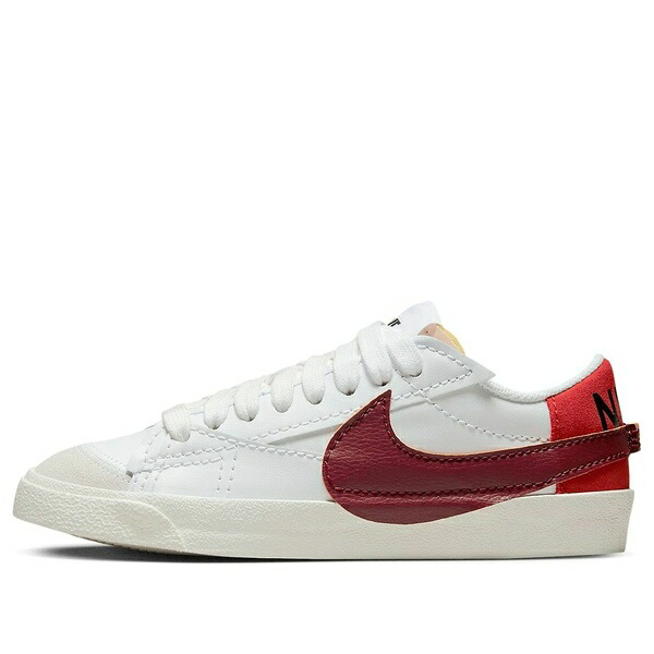 Nike ナイキ レディース スニーカー  【(WMNS) Nike Blazer Low \u002777 Jumbo \u0027White Dark Beetroot\u0027 DQ1470-104】  大きさ US_6(23.0糎)