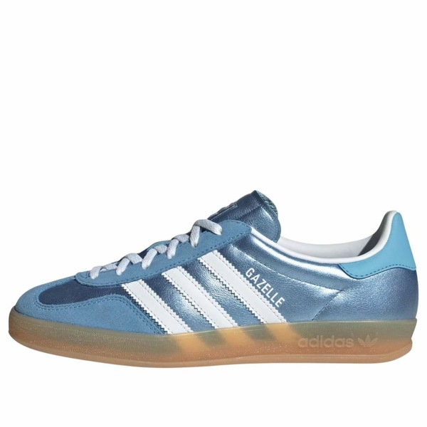 adidas アディダス レディース スニーカー  【(WMNS) adidas Gazelle Indoor \u0027Blue Cloud White\u0027 JS1407】  大きさ US_9(26.0糎)