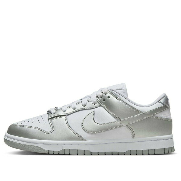 Nike ナイキ レディース スニーカー 【(WMNS) Nike Dunk Low \'Metallic Silver\' FV1311-100】 サイズ US_7(24.0cm)｜asty