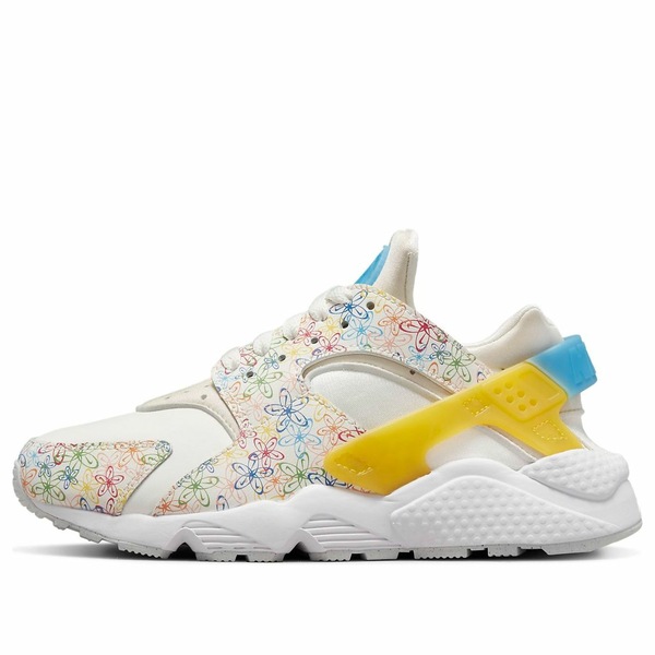 Nike ナイキ レディース スニーカー  【(WMNS) Nike Air Huarache \u0027Floral Swoosh\u0027 DV3209-100】  大きさ US_6.5(23.5糎)