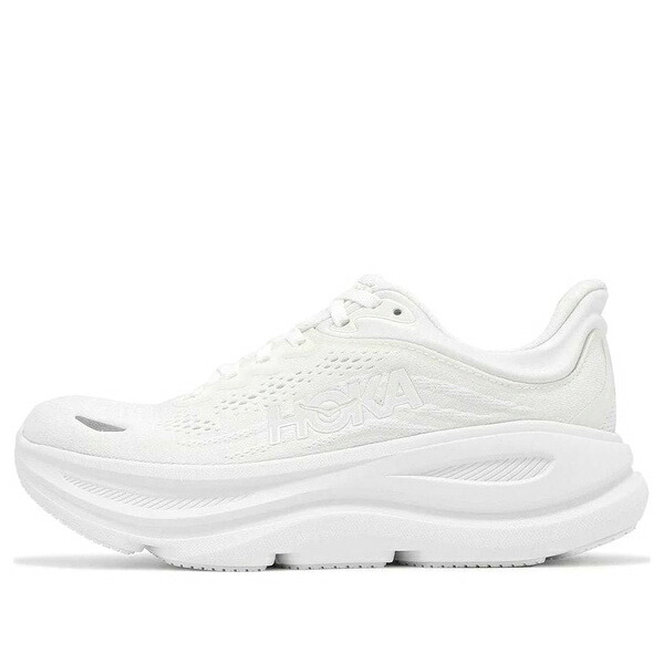 HOKA ONE ONE ホカオネオネ レディース スニーカー  【(WMNS) HOKA ONE ONE Bondi 9 Wide White 1162014-WWH】  サイズ US_W_10