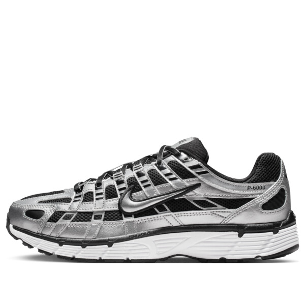 Nike ナイキ レディース スニーカー  【(WMNS) Nike P-6000 \u0027Metallic Silver Black White\u0027 BV1021-013】  大きさ US_W_12