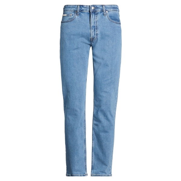 【送料無料】 カルバンクライン メンズ デニムパンツ ボトムス Jeans Blue｜asty