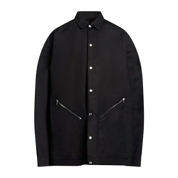 【貨物輸送無料】 リックオウエンス メンズ 上衣＆上衣 アウター Jackets Black