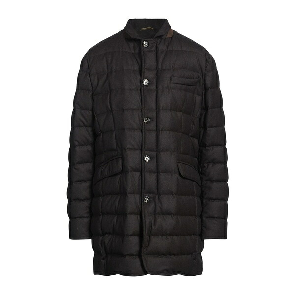 【貨物輸送無料】 ムーレー メンズ 上衣＆上衣 アウター Puffers Brown