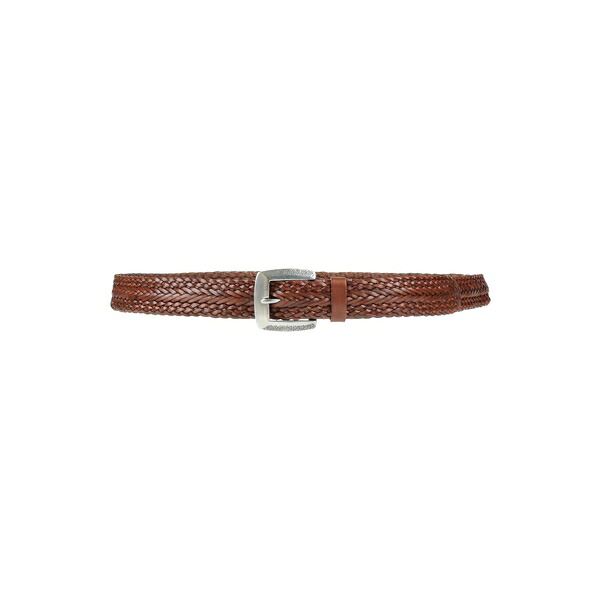 【送料無料】 ジョンバルベイトス メンズ ベルト アクセサリー Belts Brown｜asty