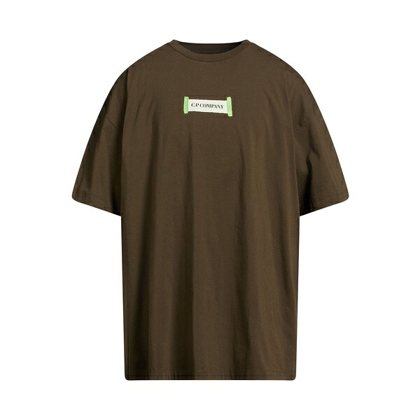 【貨物輸送無料】 シーピーカンパニー メンズ プルオーバー トップス T-shirts Green