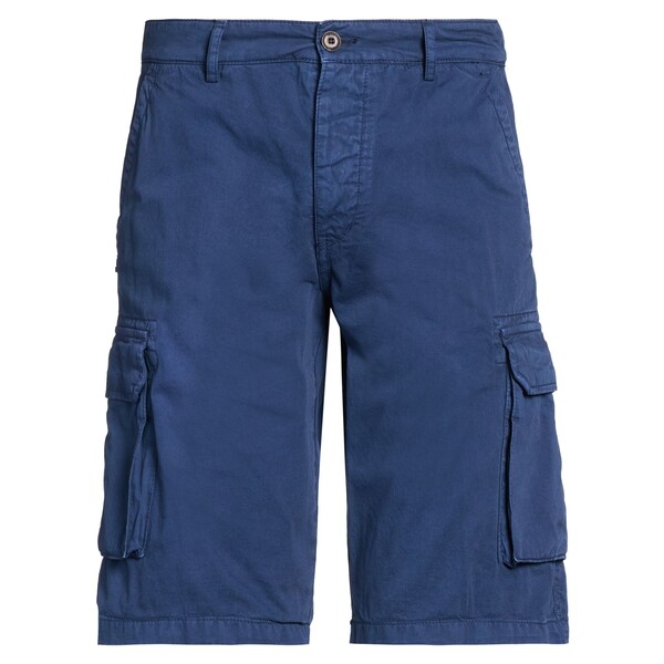 【送料無料】 フォーティウェスト メンズ カジュアルパンツ ボトムス Shorts & Bermuda Shorts Blue｜asty 16,086円