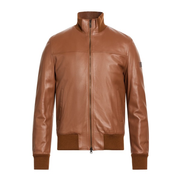 【貨物輸送無料】 ラ マルティーナ メンズ 上衣＆上衣 アウター Jackets Brown コート・ジャケット-メンズファッション