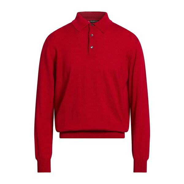 【貨物輸送無料】 ブラマンテ メンズ 編み物\u0026プルオーバー アウター Sweaters Red