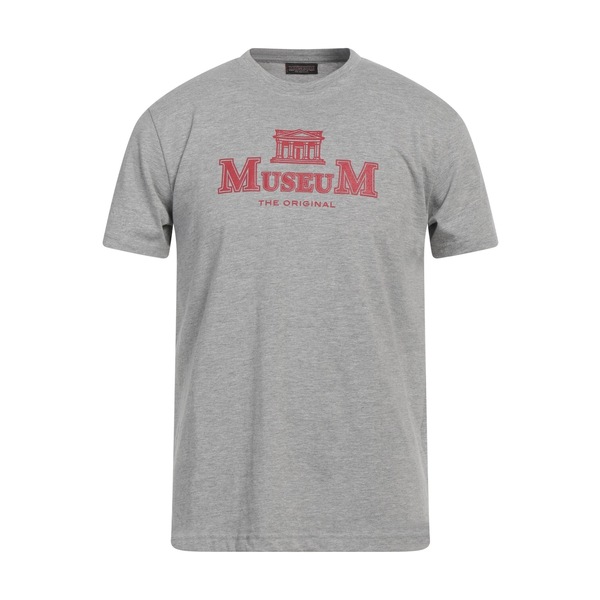 【送料無料】 ミュージアム メンズ Tシャツ トップス T-shirts Grey｜asty