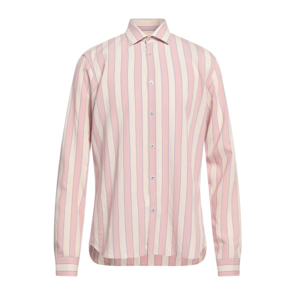 【送料無料】 マニュエル リッツ メンズ シャツ トップス Shirts Pink|asty