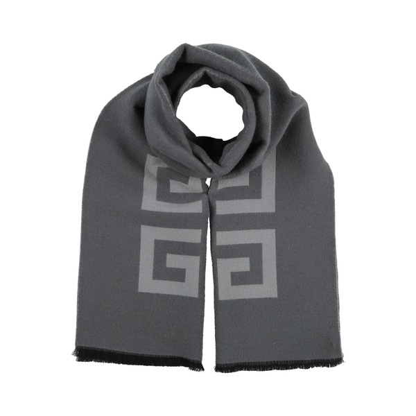 【貨物輸送無料】 ジバンシー メンズ えり巻き・袈裟・えり巻き 付属物 Scarves Grey