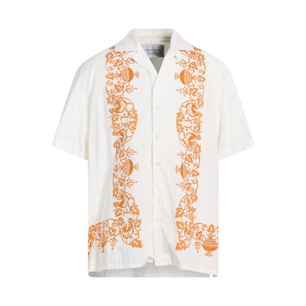 【送料無料】 フェデリコ チーナ メンズ シャツ トップス Shirts White｜asty