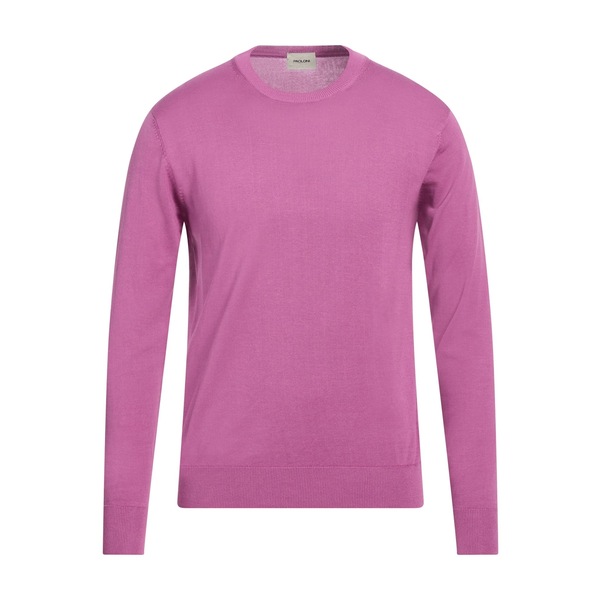 【貨物輸送無料】 パオローニ メンズ 編み物\u0026プルオーバー アウター Sweaters Purple