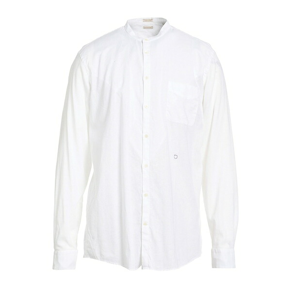 【送料無料】 マッシモ アルバ メンズ シャツ トップス Shirts White|asty