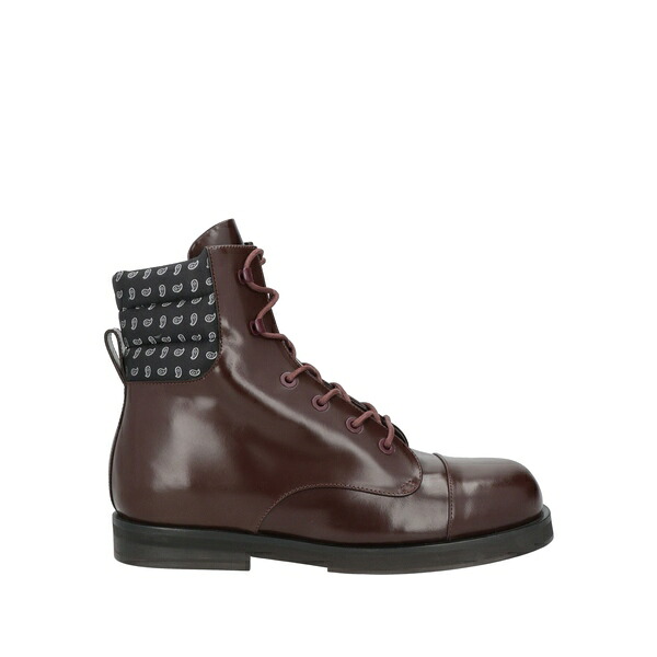 【貨物輸送無料】 エトロ メンズ ブーツ シューズ Ankle boots Brown