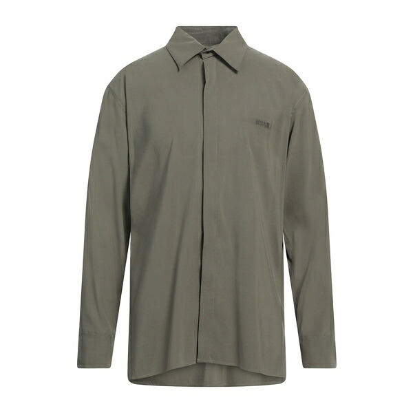 【貨物輸送無料】 エムエスジイエム メンズ プルオーバー トップス Shirts Green