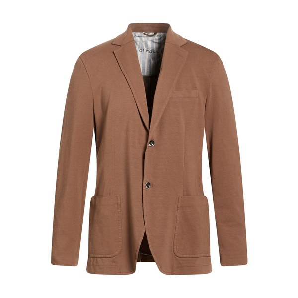 【貨物輸送無料】 チルコロ1901 メンズ 上衣＆上衣 アウター Blazers Brown