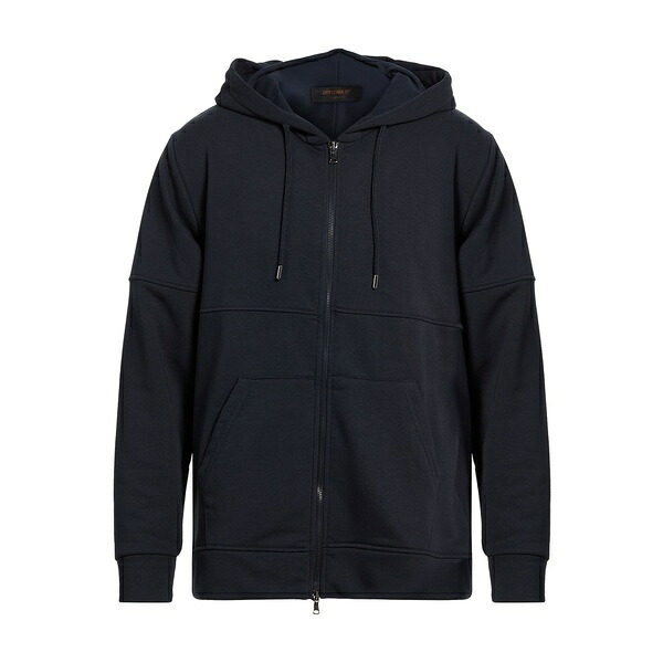 【貨物輸送無料】 オフィシナ３６ メンズ パーカー・スウェットシャツ アウター Sweatshirts Blue