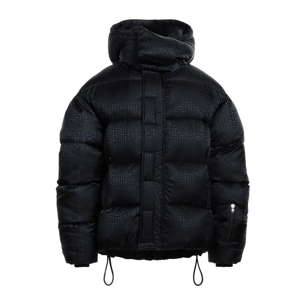 【貨物輸送無料】 バルマン メンズ 上衣＆上衣 アウター Puffers Black