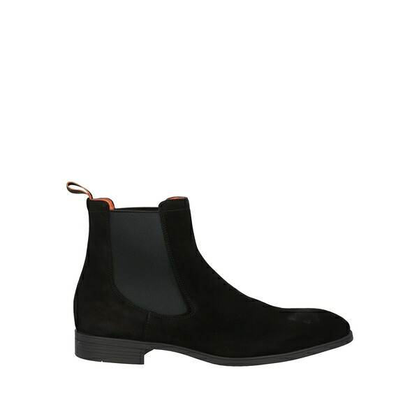 【貨物輸送無料】 サントーニ メンズ ブーツ シューズ Ankle boots Black