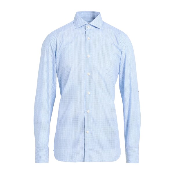 【送料無料】 グリエルミノッティ メンズ シャツ トップス Shirts Azure|asty