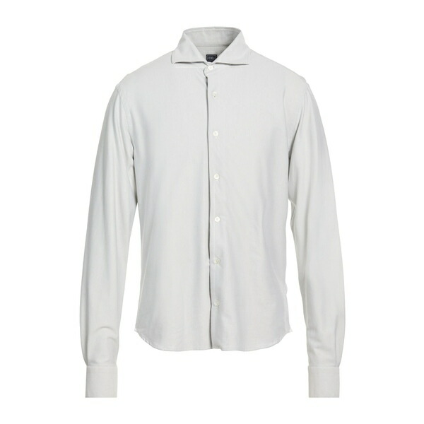 【送料無料】 フェデーリ メンズ シャツ トップス Shirts Grey｜asty