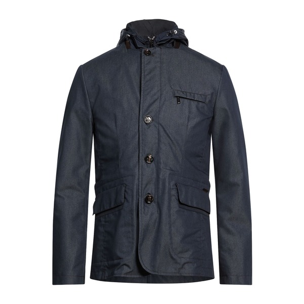 【貨物輸送無料】 ムーレー メンズ 上衣＆上衣 アウター Denim outerwear Blue