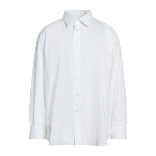 【送料無料】 ブリオーニ メンズ シャツ トップス Shirts White｜asty