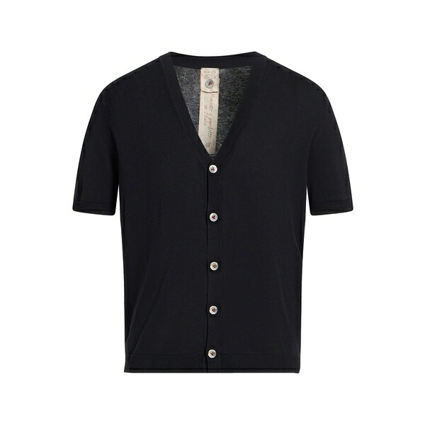 【送料無料】 エイチ953 メンズ カーディガン アウター Cardigans Black｜asty
