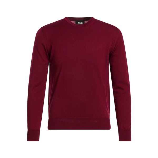 【貨物輸送無料】 アルファス テューディオ メンズ 編み物\u0026プルオーバー アウター Sweaters Red