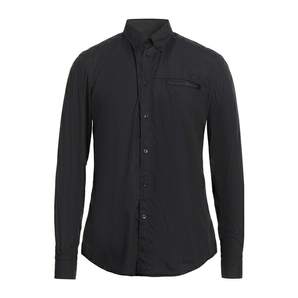 【貨物輸送無料】 ハーモント \u0026 知恵袋 メンズ プルオーバー トップス Shirts Black