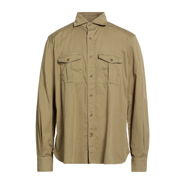 【貨物輸送無料】 グランシャツ メンズ プルオーバー トップス Shirts Green