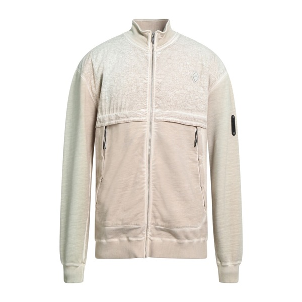 【送料無料】 ファインライン メンズ パーカー・スウェットシャツ アウター Sweatshirts Beige｜asty