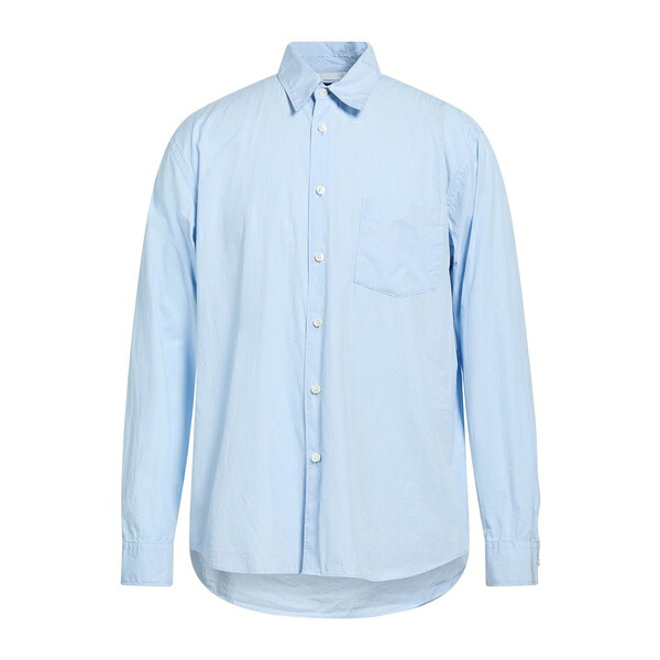 【貨物輸送無料】 行動論理 メンズ プルオーバー トップス Shirts Azure