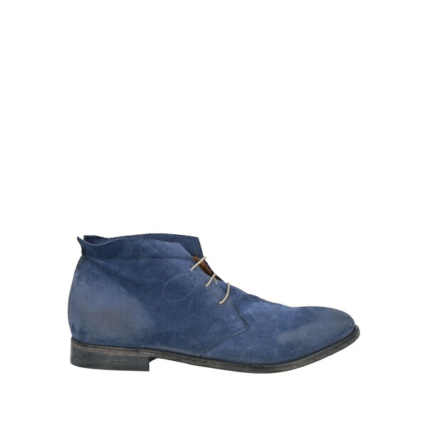 【貨物輸送無料】 モマ メンズ ブーツ シューズ Ankle boots Blue