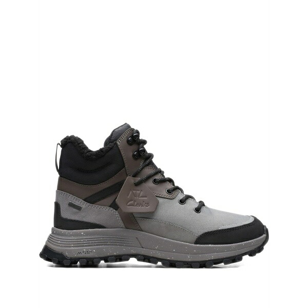 クラークス レディース スニーカー シューズ Logo-plaque sneakers Grey