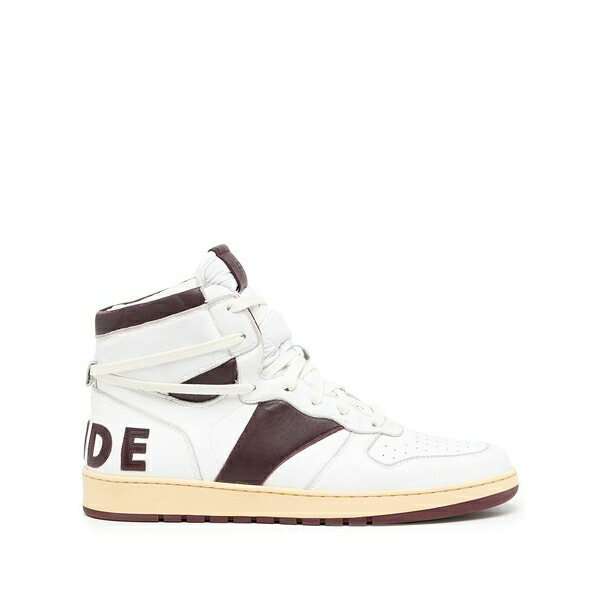 ルード メンズ スニーカー シューズ Logo high-top sneakers Red