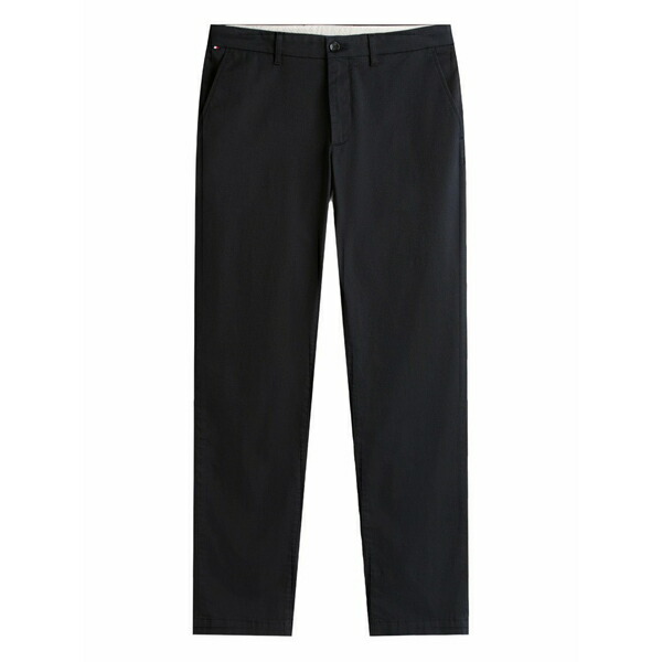 トミー ヒルフィガー メンズ 心地よいズボン下 ボトムス Buttoned pocket trousers Blue