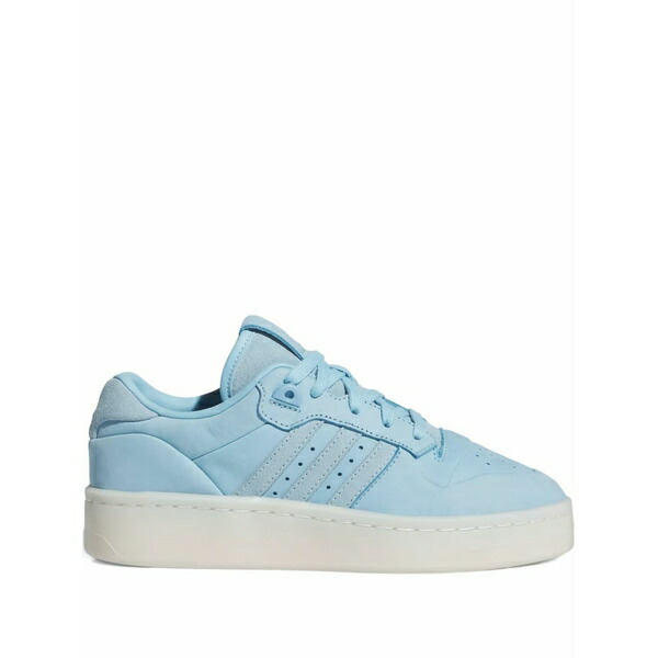 アディダス レディース スニーカー シューズ Rivalry low lux platform sneakers Blue|asty