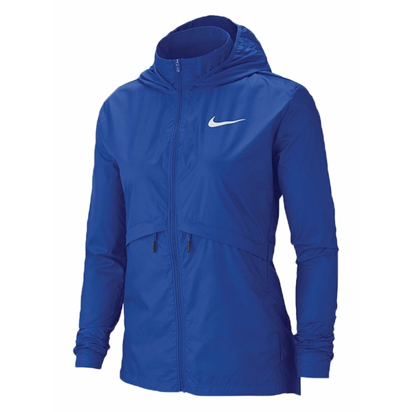 ナイキ レディース 厚地の外套 アウター Stadium packable running rain \"blue\"" parka coat Blue"