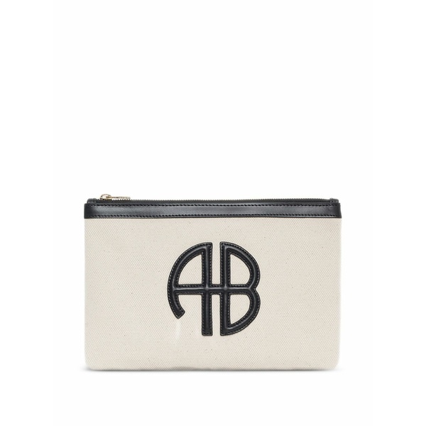アニービン レディース クラッチペダル御徒面子 御徒面子 Lili clutch bag Neutrals