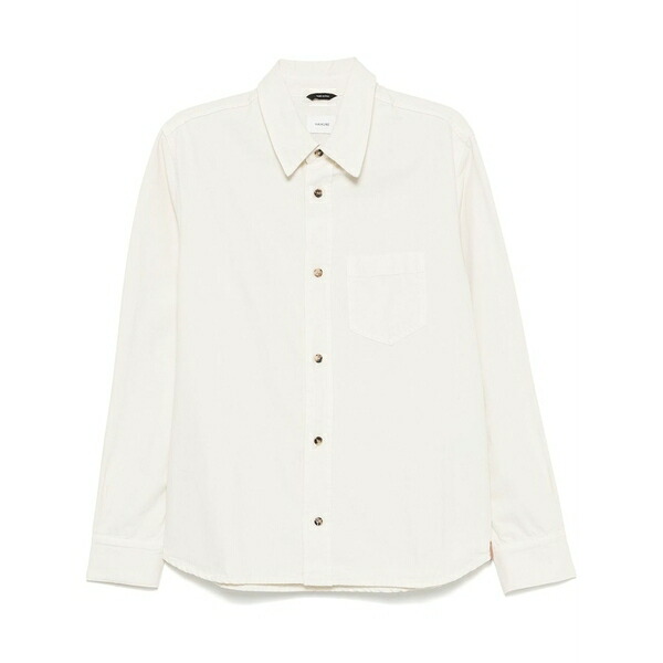 ご機嫌冷やりとした メンズ プルオーバー トップス Colin shirt White