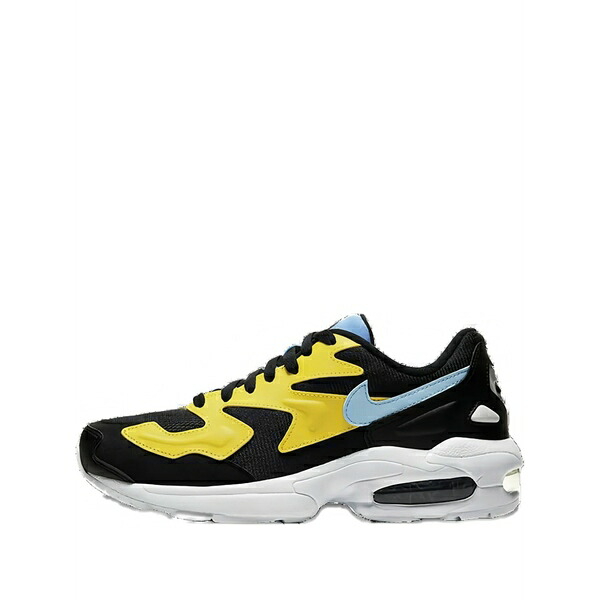 ナイキ レディース スニーカー シューズ Air max 2 light "yellow/light blue/black" sneakers Black|asty