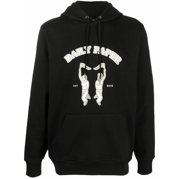 デイリー・調査報告 メンズ パーカー・スウェットシャツ アウター Noma graphic-print hoodie Black
