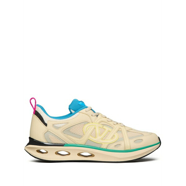 ヴァレンティノ ガラヴァーニ メンズ スニーカー シューズ Vlogo easyjog leather sneakers Neutrals