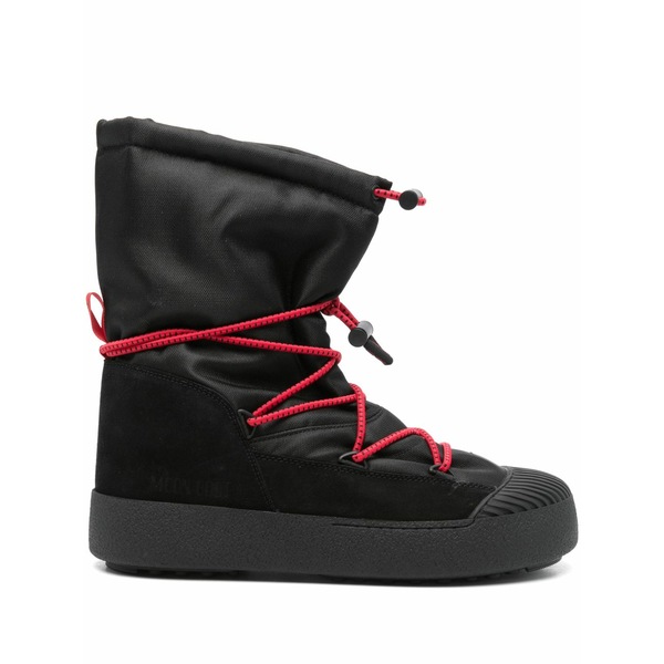 ムーンブーツ メンズ ブーツ シューズ Mtrack polar cordy boots Black|asty
