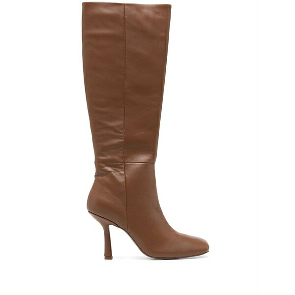 センソー レディース ブーツ シューズ Saryne leather boots Brown